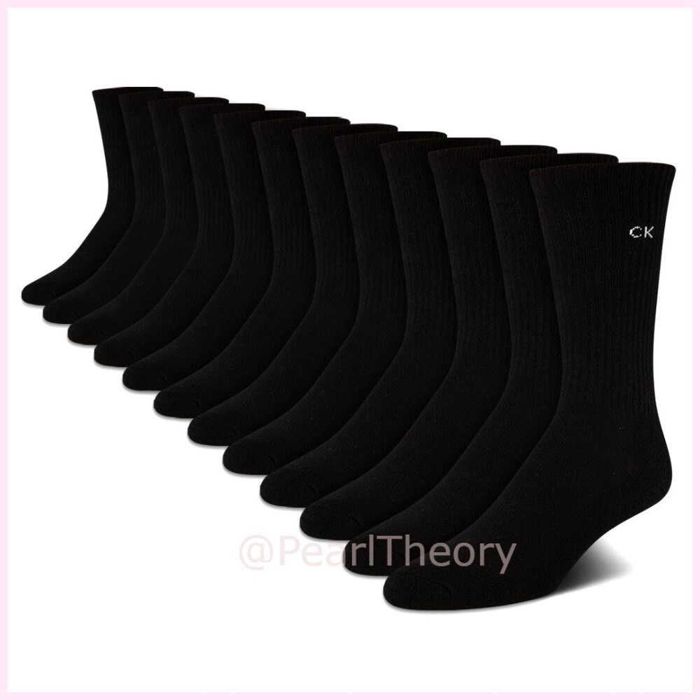 Cushioned Athletic Performance Crew Socks 12-Pack - image 1